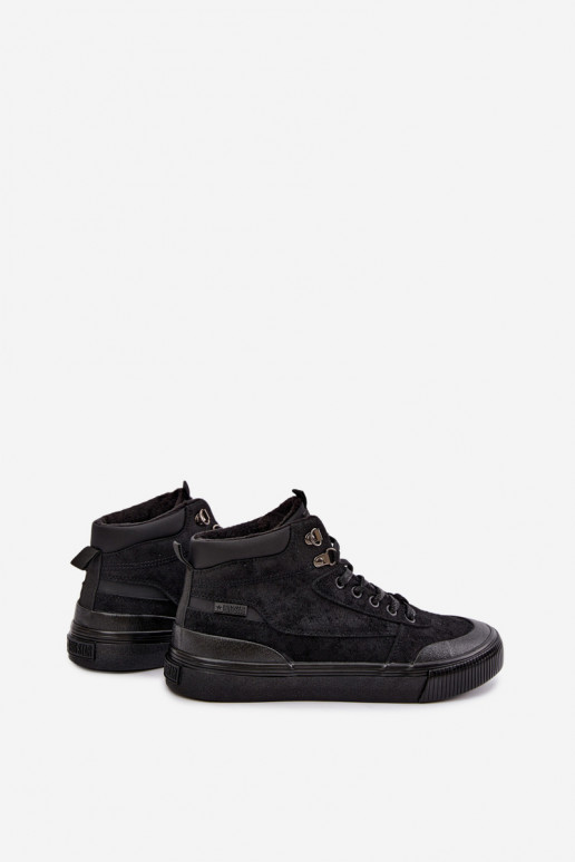 Sapatos casuais masculinos Big Star UU174305 cor preta