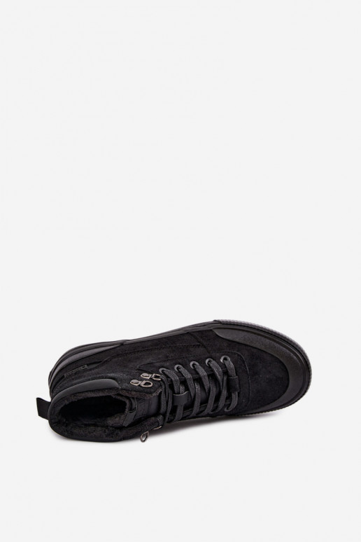 Sapatos casuais masculinos Big Star UU174305 cor preta