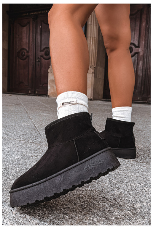 Botas de neve com plataforma Big Star UU274222 em preto