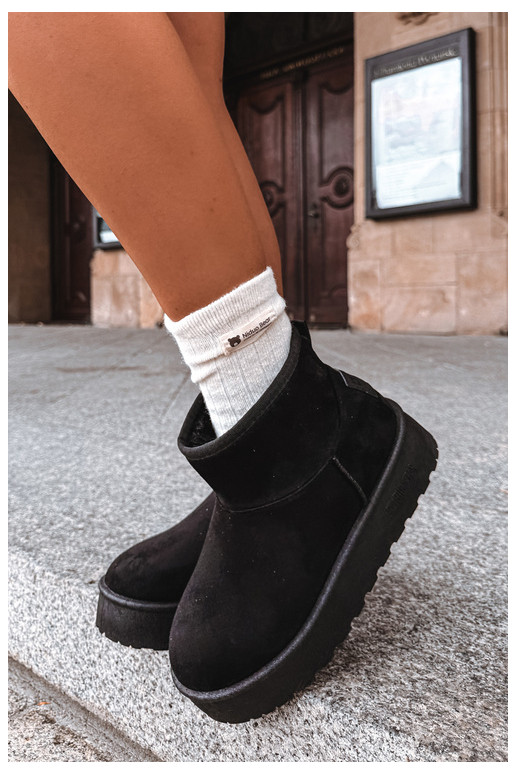Botas de neve com plataforma Big Star UU274222 em preto