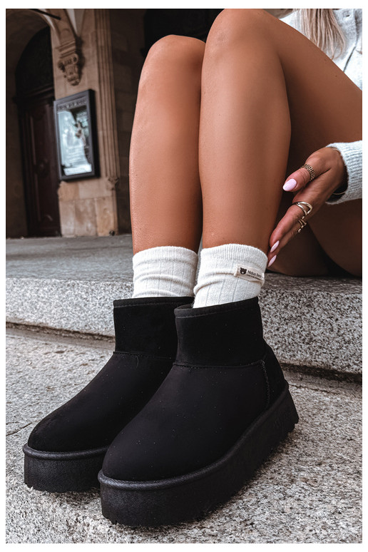 Botas de neve com plataforma Big Star UU274222 em preto