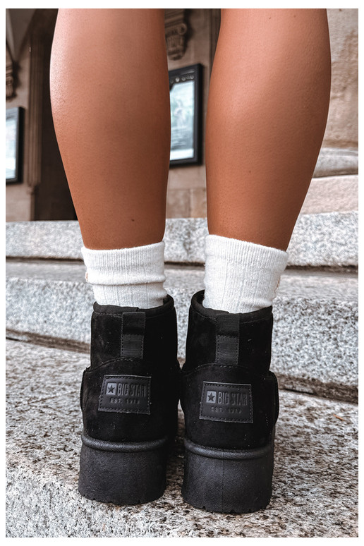 Botas de neve com plataforma Big Star UU274222 em preto