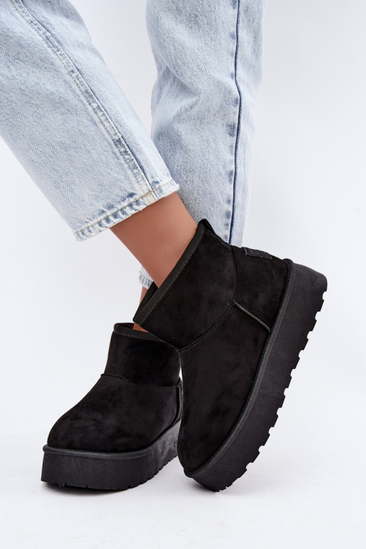 Botas de neve com plataforma Big Star UU274222 em preto