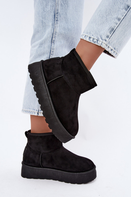 Botas de neve com plataforma Big Star UU274222 em preto