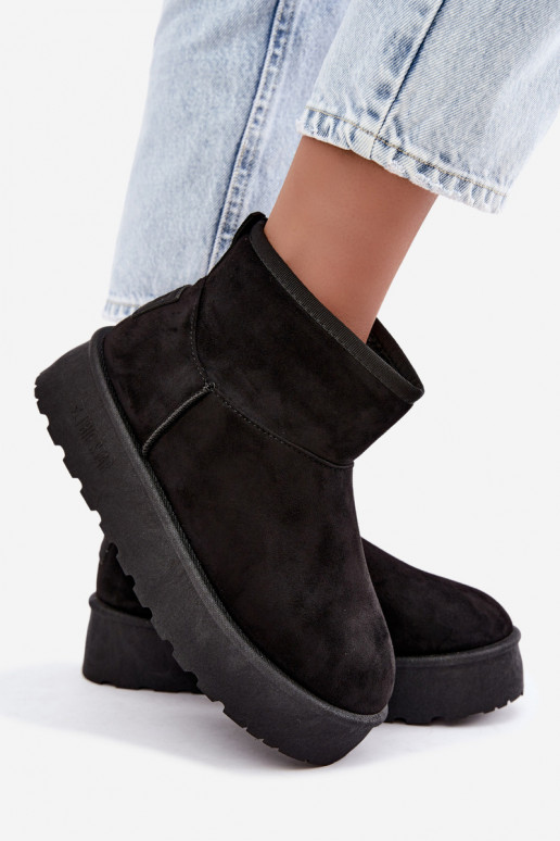 Botas de neve com plataforma Big Star UU274222 em preto