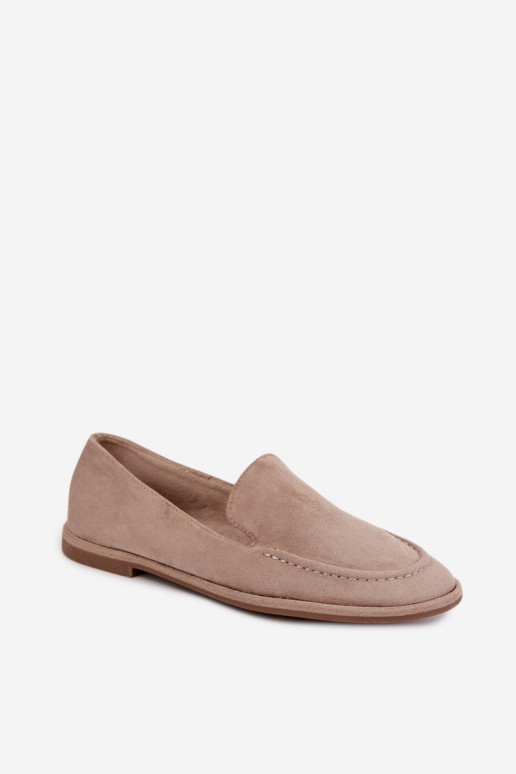 Mocassins femininos cor areia Mireliah