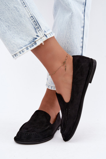 Mocassins femininos cor preta Mireliah 2