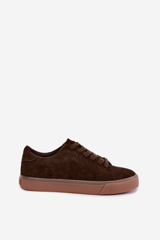 Ténis femininos Big Star UU274243 cor chocolate