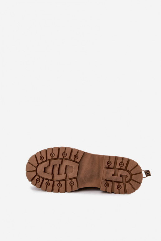 Botas de camurça cor de areia para homens Big Star UU174253