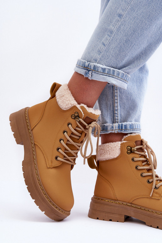 Sapatos femininos castanhos com isolamento Jette