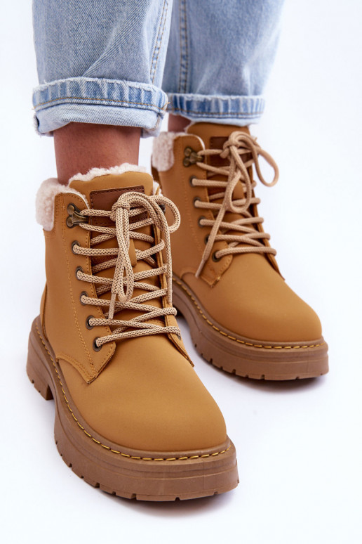 Sapatos femininos castanhos com isolamento Jette