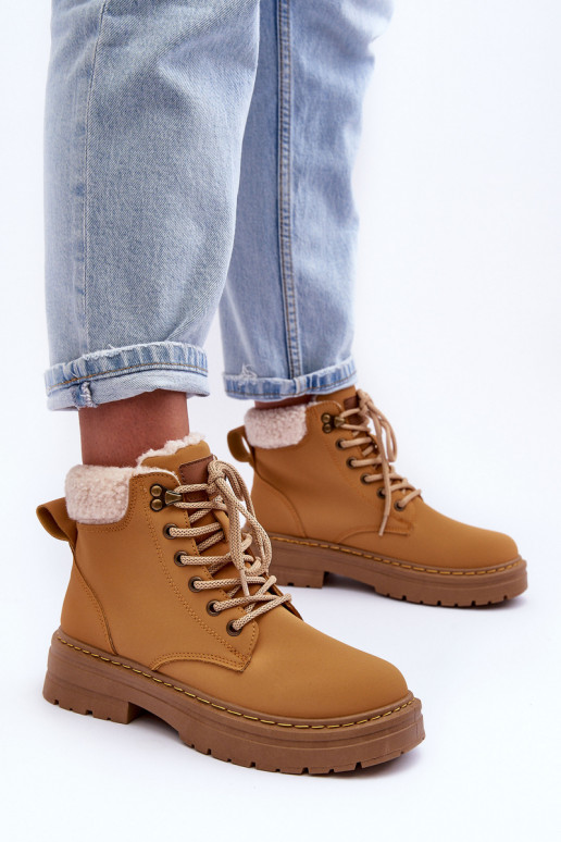 Sapatos femininos castanhos com isolamento Jette