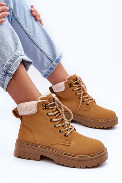 Sapatos femininos castanhos com isolamento Jette
