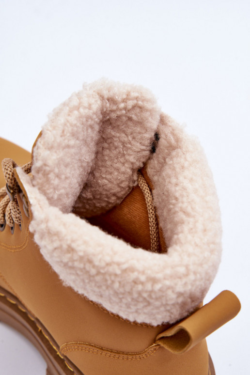 Sapatos femininos castanhos com isolamento Jette