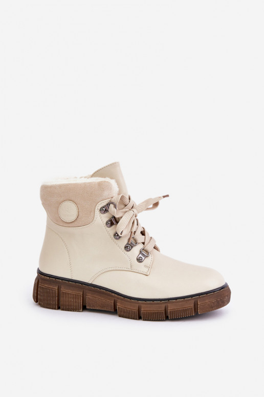 Botins isolados em areia feminino Mevanisa
