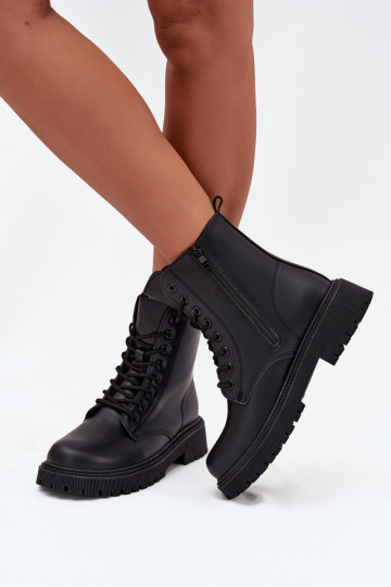 Botins de trabalho isolados pretos femininos Tavera 2