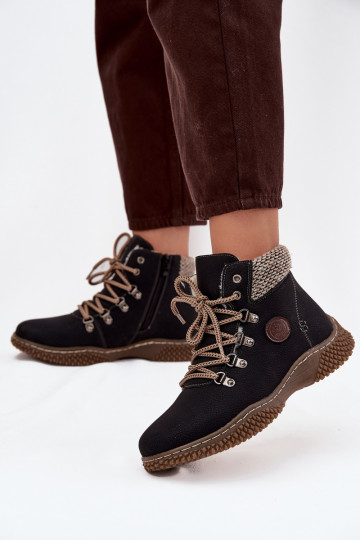 Botins isolados pretos femininos Zenaya 2
