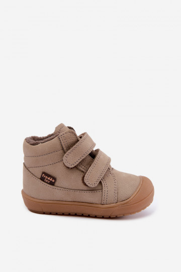 Botas de inverno em couro para crianças Froddo G2110138-4 cor areia 2