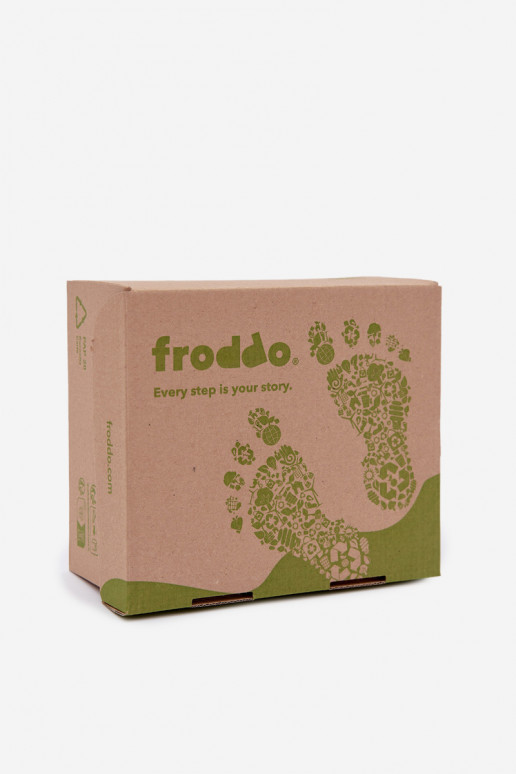 Botas de inverno em couro para crianças Froddo G2110138 verdes