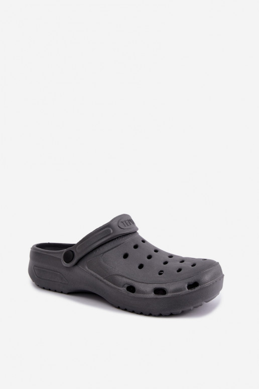 Chinelos leves para homens cinzas Adriah