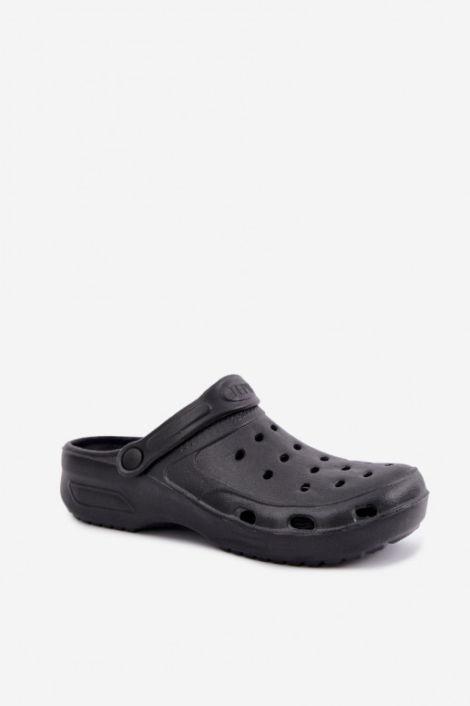 Chinelos leves para homens pretos Adriah