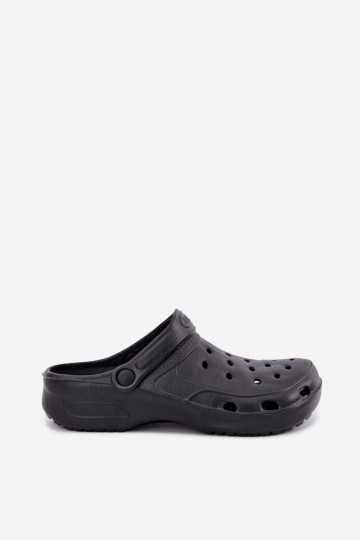 Chinelos leves para homens pretos Adriah 2