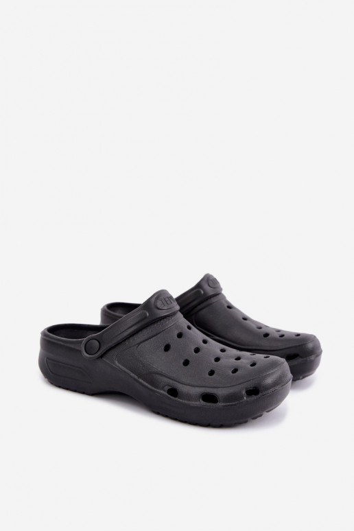 Chinelos leves para homens pretos Adriah