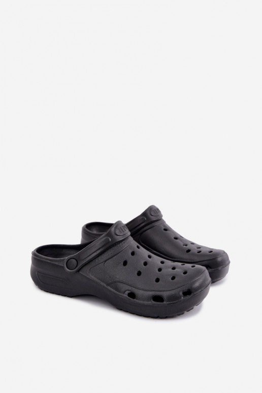 Chinelos leves para homens pretos Adriah
