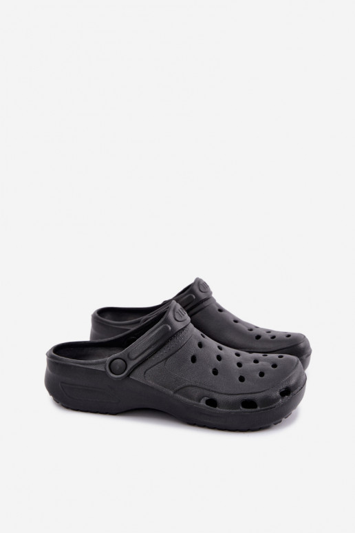 Chinelos leves para homens pretos Adriah