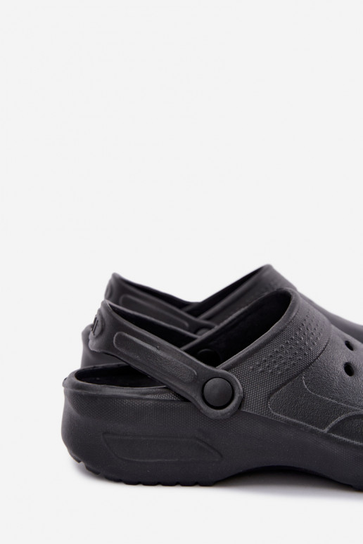 Chinelos leves para homens pretos Adriah