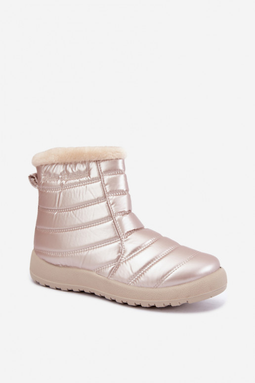 Botins femininos isolados na cor areia Mezyss