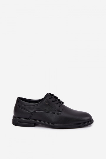 Sapatos elegantes masculinos, pretos Calven 2