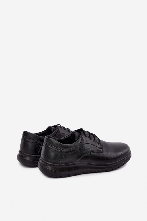 Sapatos masculinos pretos Varell