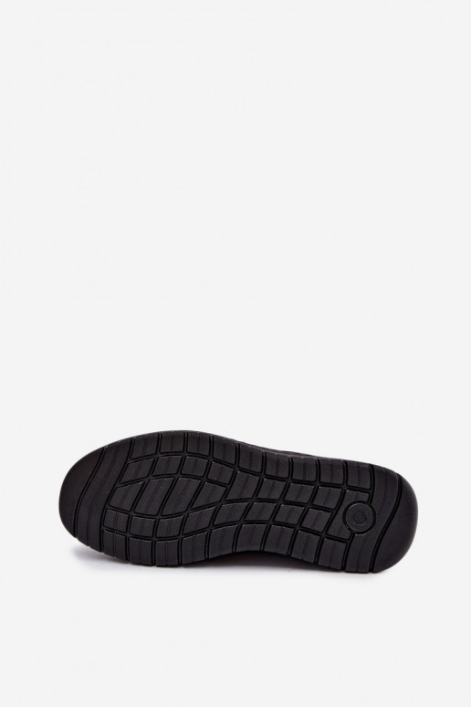 Sapatos masculinos pretos Varell