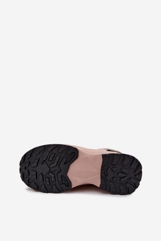 Botas de caminhada femininas Big Star UU274806 cor rosa