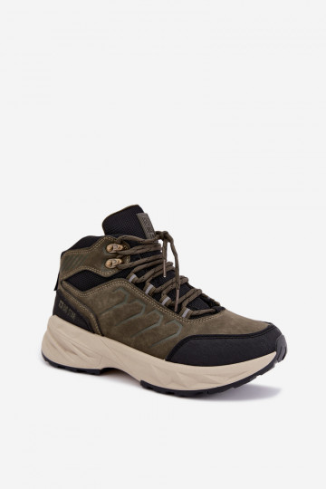 Botas de caminhada femininas Big Star UU274804 cor caqui