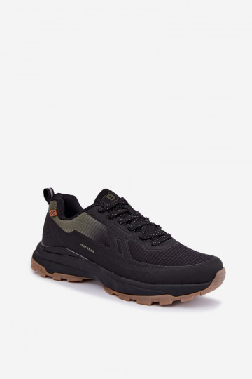Calçado desportivo masculino Trekas verde-preto CarroĮ
