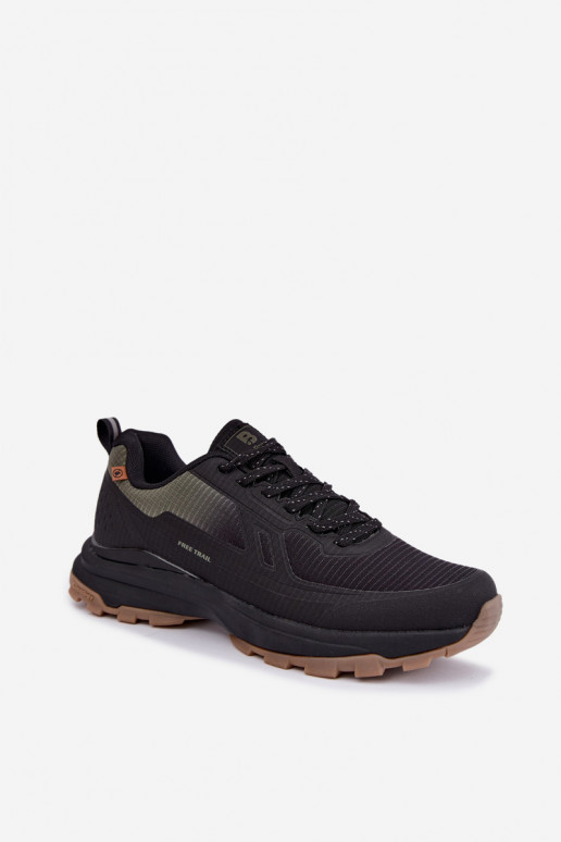 Calçado desportivo masculino Trekas verde-preto CarroĮ