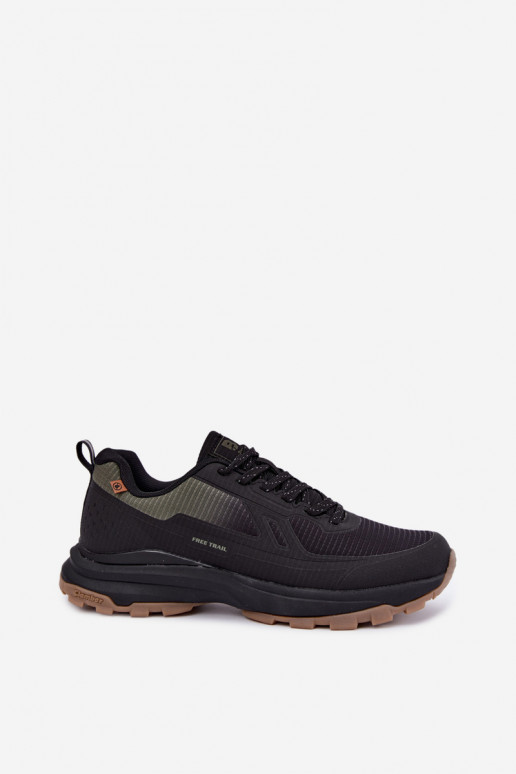 Calçado desportivo masculino Trekas verde-preto CarroĮ