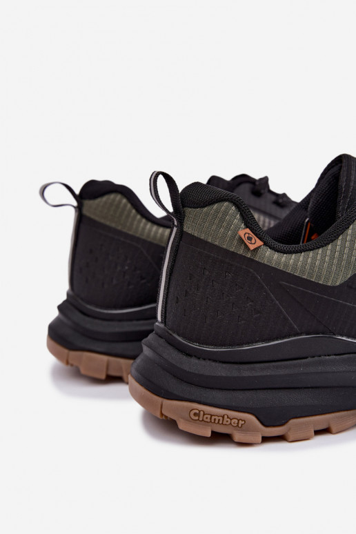 Calçado desportivo masculino Trekas verde-preto CarroĮ