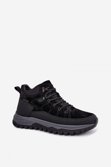 Botas isoladas de camurça para homem Big Star UU174246 pretas