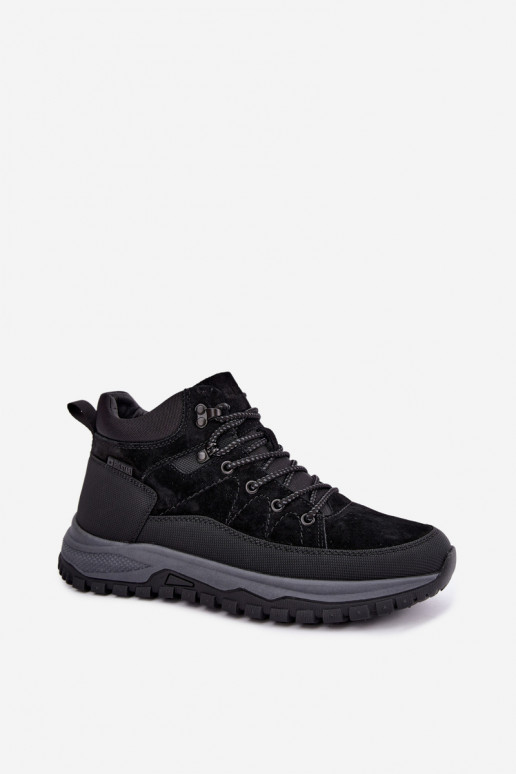 Botas isoladas de camurça para homem Big Star UU174246 pretas
