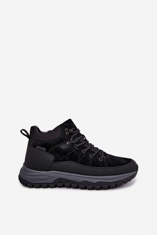 Botas isoladas de camurça para homem Big Star UU174246 pretas