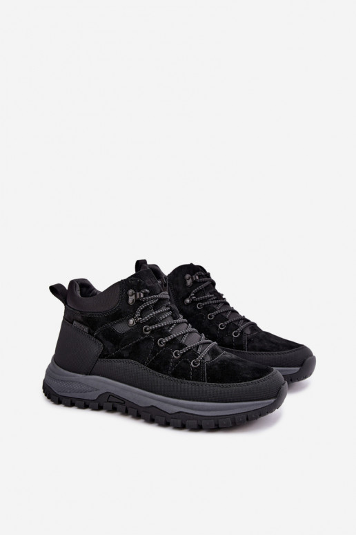 Botas isoladas de camurça para homem Big Star UU174246 pretas