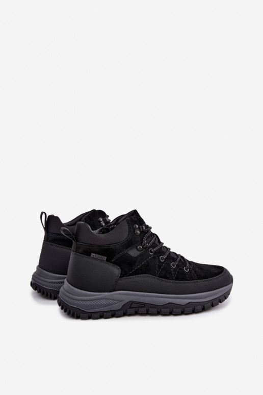 Botas isoladas de camurça para homem Big Star UU174246 pretas