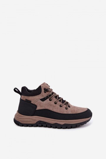 Botas isoladas de camurça para homem Big Star UU174247 bege 2