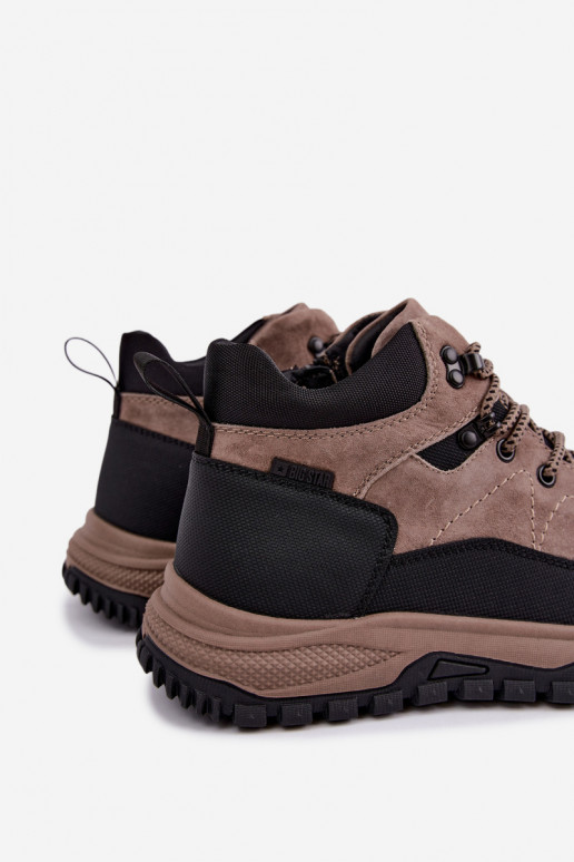 Botas isoladas de camurça para homem Big Star UU174247 bege