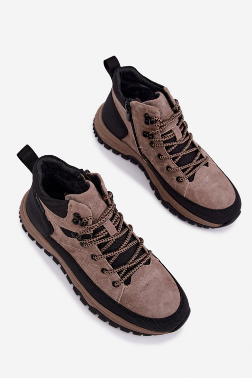 Botas isoladas de camurça para homem Big Star UU174247 bege