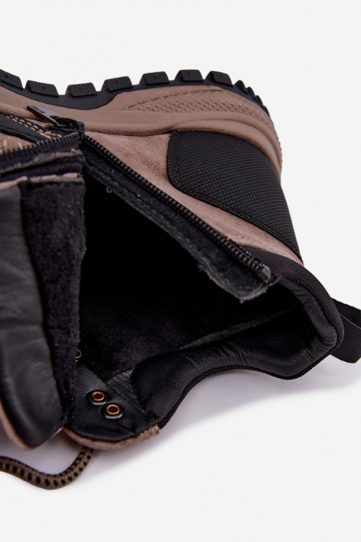 Botas isoladas de camurça para homem Big Star UU174247 bege