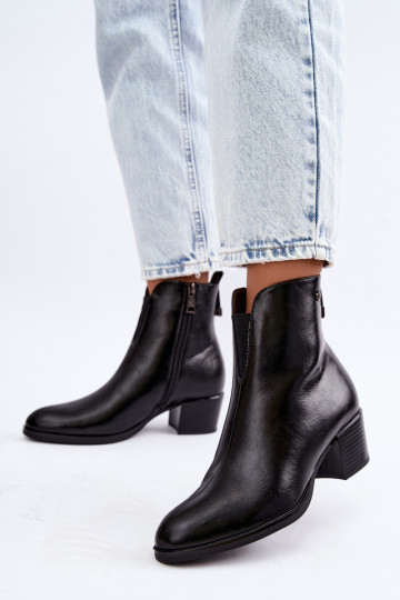 Botins isolados Klocke Vinceza 58654 na cor preta 2